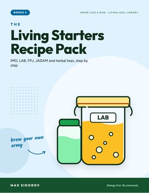 Living Starters Recipe Pack cover